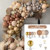 HULIANFU QIFU Macaron Balloons Garland Latex Ballons Arch Happy Birthday Party Decor Kids Adult Wedding Baloon Chain Baby Shower Balon