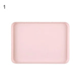 HULIANFU Multi Nordic Creative Multi-function Rectangular Plastic Tray Storage  Kitchen Supplies Home  Fruit Dessert