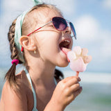 HULIANFU SILIKOLOVE Healthy Silicone Ice Cream Mold Easy Popsicle Mold Reusable Ice Cream Bar Pop Molds For DIY Making Summer Favorites