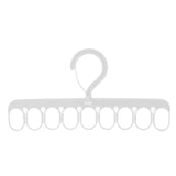 HULIANFU New Drying Rack Balcony Clothes Drying Rack Wall Mounted Clothes Drying Rack Bathroom Drying Rack Indoor Space Saving 8 Holes