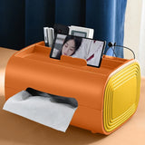 HULIANFU Paper Box Home Living Room Coffee Table Creative Multi-function Remote Control Storage Tissue Box Desktop Modern Style TissueBox