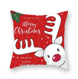 HULIANFU Santa pillowcase Happy New Year 2023 Xmas Gifts  Christmas Decor For Home Merry Christmas Ornament Navidad Natal Xmas Gifts