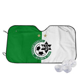 HULIANFU Israel Maccabi Haifa FC Car Windshield Sun Visor Can Effectively Block The Sun For Your Car