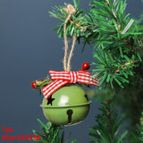HULIANFU 2023 Christmas Hand Bell Bauble Jingle Bells Gold School Handbell Restaurant Supplies Xmas Noel New Year 2023 Adornos De Navidad