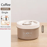 HULIANFU New Thermal Lunch Box Portable Japanese Style Bento Box Lunchbox Leakproof Food Container Microwave oven Dinnerware for Students