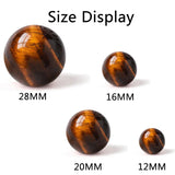 HULIANFU Natural Stone Quartz Polished Crystal Ball Energy Reiki Healing Gift Home Decor Chakra Feng Shui Ornament Mineral Specimen Balll