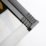 HULIANFU Sunshine board outdoor canopy window balcony awning sun protection wind and rain silent sunshade awning bracket Home