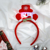 HULIANFU  Christmas Antler Hair Clips Deer Ear Hairpins Festival Christmas Headbands Pine Cones Hair Ball Adult Headwear Hair Accessories