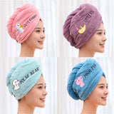 HULIANFU Women Microfiber Towel Hair Towel Bath Towels for Adults Home Terry Towels Bathroom Serviette De Douche Turban for Drying Hair