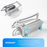 HULIANFU Stainless Steel French Fries Cutters Potato Chips Strip Cutting Machine Maker Slicer Chopper Dicer Home Kitchen Gadgets