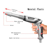 HULIANFU New High Pressure Washer Plastic Water Gun Garden Hose Nozzle Spray For Hidrolavadora Car Wash Sprinkler Cleaning Tool Water Jet