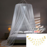 HULIANFU   YanYangTian Bed Canopy on the Bed Mosquito Net Summer Camping Repellent Tent Insect Curtain Foldable Net living room Bedroom