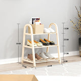 HULIANFU Shoe rack creative light luxury wind dust-proof storage shoe rack dormitory stainless steel