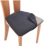HULIANFU Removable Dining Chair Seat Cover Jacquard Dining Chair Covers Stretch Seat Cushion Slipcover for Dining Room Kitchen Chairs