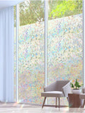 HULIANFU Rainbow Prism Sticker Rainbow Effect Window Film Solar Catcher Sticker Rainbow Prism Window Sticker 3D Rainbow Film Glass Film