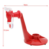 HULIANFU Novelty Saver Soda Beverage Dispenser Bottle Coke Upside Down Drinking Water Dispense Machine Switch for Gadget Party Home Bar