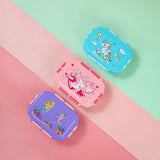 HULIANFU Unicorn Kawaii Bento Lunch Box Water Bottle for Kids Girls Boys Children School Kindergarten Mini Snack Sandwich Food Container