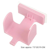 HULIANFU New Wall Mounted Shoe Rack Bathroom Home Shoe Organizer Space Saving Slippers Hanger Punch-free Wall Hanging Storage Rack