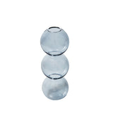 HULIANFU Nordic Creative Glass Bubble Vase Flower Arrangement Spherical Art Flower Ornaments Vases Decoration Home Birthday Gift
