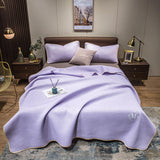 HULIANFU Summer Cooling Blanket Air Condition Comforter Quilt Lightweight And Breathable Knitting Sofa Bed Blankets 150*200/200*230cm