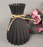 HULIANFU Plastic Vases Flower Pot Home Anti-ceramic Storage Bottle Wedding Decorations Rattan-like Unbreakable Creative Simplicity