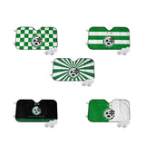 HULIANFU Israel Maccabi Haifa FC Car Windshield Sun Visor Can Effectively Block The Sun For Your Car