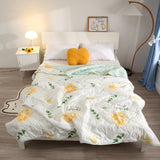 HULIANFU   YanYangTian Summer blanket ice quilt air conditioning quilt bed duvet 90 Comforter Bedspread bed plaid Single Couple bed quilt