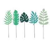 HULIANFU Wild Jungle Party Cake Topper Kids Happy Birthday  Animal Cake Flag Boy Birthday Party Decoration Children Forest Party Supplies