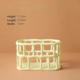 HULIANFU Nordic Creative HOLLOW Resin Fruit Tray Home Living Room Porch Desktop Fruit Plate Snack Candy Bowl Furnishings Crafts
