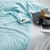 HULIANFU Peter Khanun Cooling Blankets Smooth Air Condition Comforter Lightweight Summer Quilt with Double Side Cold &amp; Cooling Fabric