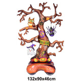 HULIANFU Large 86x165cm Skeleton Man Balloons Halloween Decorations Globos Scary Halloween Skull Ballons Halloween Party Home Decorations
