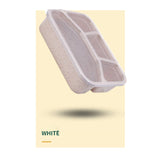 HULIANFU Wheat Straw Lunch Box Bento Box Japanese Style Students 4-box Containers for Food Microwave Office Workers Food Box Fruits Case