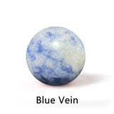 HULIANFU Natural Stone Quartz Polished Crystal Ball Energy Reiki Healing Gift Home Decor Chakra Feng Shui Ornament Mineral Specimen Balll