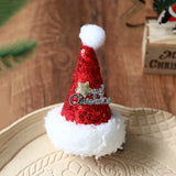 HULIANFU 2023 Christmas Antler Hair Clips Deer Ear Hairpins Festival Christmas Headbands Pine Cones Hair Ball Adult Headwear Hair Accessories