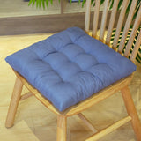 HULIANFU Winter Home Chair Cushion New Outdoor Thick Cushion Pad Office Dining Chair Mattress Pure Sofa Chair Back Pad Comfort Square