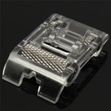 HULIANFU Low Shank Roller Presser Foot For Snap Singer Brother Janome Sewing Machine DIY Apparel Sewing Accessories Fabric Leather NEW