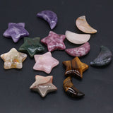 HULIANFU Natural Stone Amethyst Powder Crystal Star Shape Mineral Specimen Gemstone Agate Fish Tank Jewelry Home Decoration Ornaments