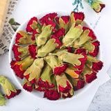 HULIANFU Mini Natural Dried Flowers Organic Carnation Bud Flower Kitchen Decor Wedding Party Decoration DIY Air Refreshing