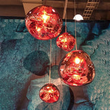 HULIANFU Nordic Led Pendant Lights Lighting Modern Macaron Deco Pendant Lamp Creative Industrial PVC Lava Lamp Loft Bar Cafe Hanging Lamp