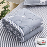 HULIANFU Spring Summer Quilting Quilt Home Air Conditioning Quilts for Adult Kids Washable Soft Cozy Queen Size Comforter Blanket 150x200