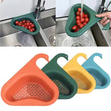 HULIANFU Kitchen Leftover Sink Strainer Sink Swan Drain Basket General  Fruit and Vegetable Drain Basket Multifunctional Drain Basket
