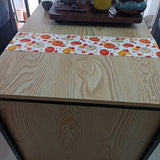 HULIANFU Thanksgiving Table Runner Pumpkin Maple Leaves Halloween Kitchen Dining Table Decoration Christmas For Outdoor Home Party Decor