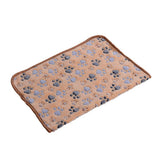 HULIANFU Soft and Fluffy Light Thin Pet Blanket Cute Cartoon Pattern Dog Bed Mat Warm and Comfortable Bed Blanket for Cats Pet Supplies
