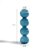HULIANFU Nordic Creative Glass Bubble Vase Flower Arrangement Spherical Art Flower Ornaments Vases Decoration Home Birthday Gift