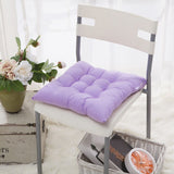 HULIANFU Winter Home Chair Cushion New Outdoor Thick Cushion Pad Office Dining Chair Mattress Pure Sofa Chair Back Pad Comfort Square