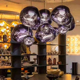 HULIANFU Nordic Led Pendant Lights Lighting Modern Macaron Deco Pendant Lamp Creative Industrial PVC Lava Lamp Loft Bar Cafe Hanging Lamp