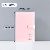 HULIANFU Photocard Holder Collection Album Idol Chasing Star Binder Photocards Collection Book Large-capacity Ticket Card Book Card Bag