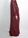 hulianfu Ramadan Turkey Muslim Women Hijab Dress Abaya Hooded Prayer Garment Long Khimar Jilbab Burka Eid Abayas Gown Islam Niqab Kaftan
