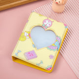HULIANFU Letter Printed Photo Album 3 Inches Photocard Binder Instax Mini Album Scrapbook For Photos Collect Book Kpop Card Binder