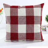 HULIANFU Simple Square Tassel European Style Sofa Pillow Ins Cushion Retro Style Throw Pillow Home Decorative Cushion Cover Without Core